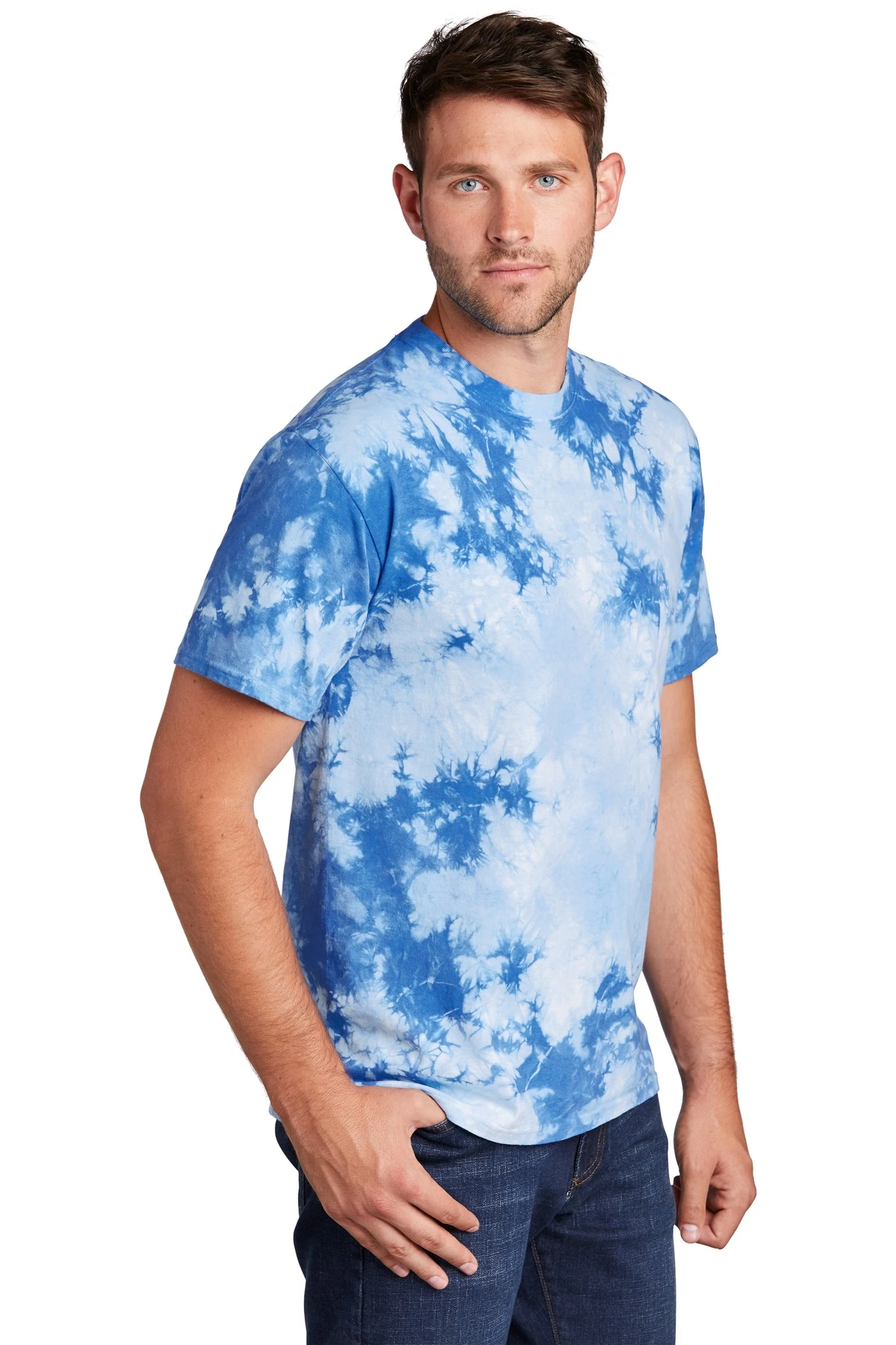 Unisex Crystal Tie-Dye Tee 5 Unisex Crystal Tie-Dye Tee - Image 3