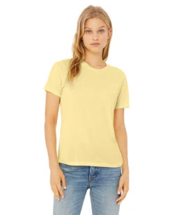 Ladies' Triblend Relaxed Jersey Short-Sleeve T-Shirt -Jiffyshirts Sales Store 2053b1b386862f