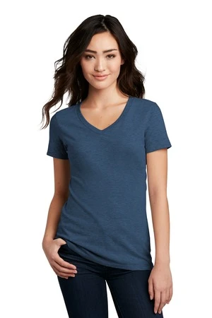 District Ladies' Perfect Blend V-Neck Tee 20 District Ladies' Perfect Blend V-Neck Tee - Image 18