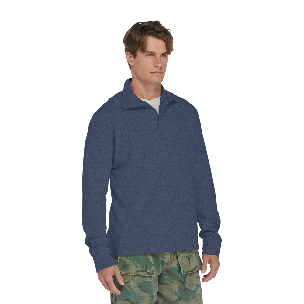 Platinum Adult Unisex Interlock Jersey 1/4 Zip Pullover 8 Platinum Adult Unisex Interlock Jersey 1/4 Zip Pullover - Image 6