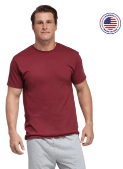 Adult Unisex USA Made Midweight Cotton Tee