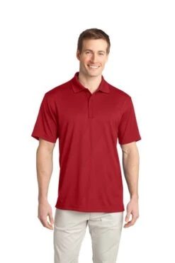 Tech Embossed Polo 17 Tech Embossed Polo -Jiffyshirts Sales Store 222849f565109c