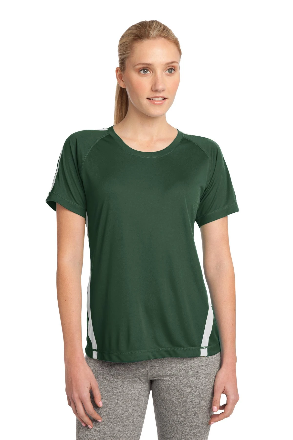 Ladies Colorblock PosiCharge Competitor Tee 12 Ladies Colorblock PosiCharge Competitor Tee - Image 10