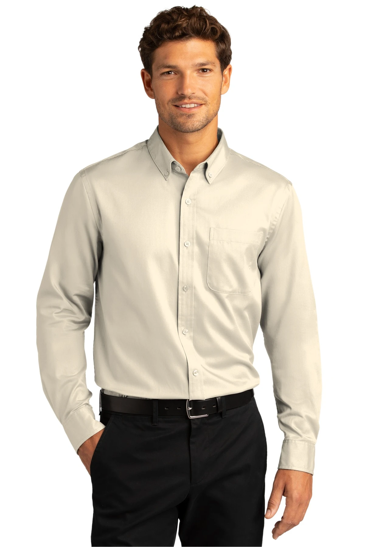 Long Sleeve SuperPro React™ Twill Shirt 9 Long Sleeve SuperPro React™ Twill Shirt - Image 7