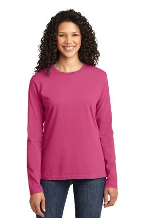 Ladies Long Sleeve Core Cotton Tee 14 Ladies Long Sleeve Core Cotton Tee - Image 12