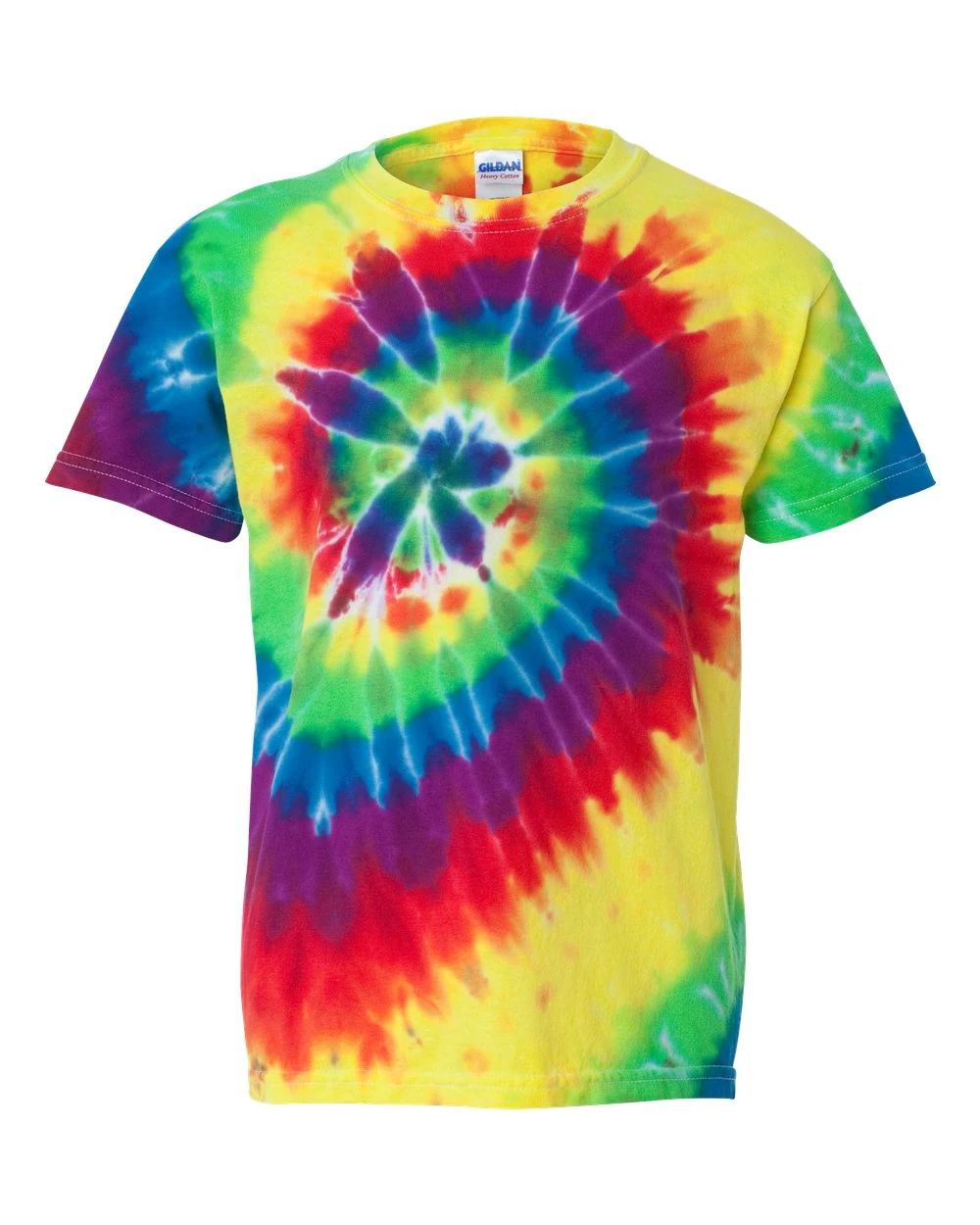 Youth Unisex Multi-Color Spiral T-Shirt 8 Youth Unisex Multi-Color Spiral T-Shirt - Image 6