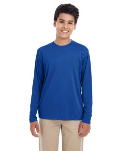 Youth Unisex Cool & Dry Performance Long-Sleeve Top 20 Youth Unisex Cool & Dry Performance Long-Sleeve Top -Jiffyshirts Sales Store 236de4dc5b5640