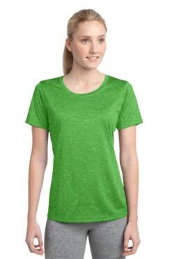 Ladies Heather Contender Scoop Neck Tee -Jiffyshirts Sales Store 23bf00e5caee46
