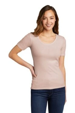 District Women's V.I.T. Rib Scoop Neck Tee 15 District Women's V.I.T. Rib Scoop Neck Tee -Jiffyshirts Sales Store 2411b0f910e384