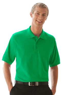 Unisex Soft-Blend Double-Tuck Pique Polo -Jiffyshirts Sales Store 241f4426f8d1b3
