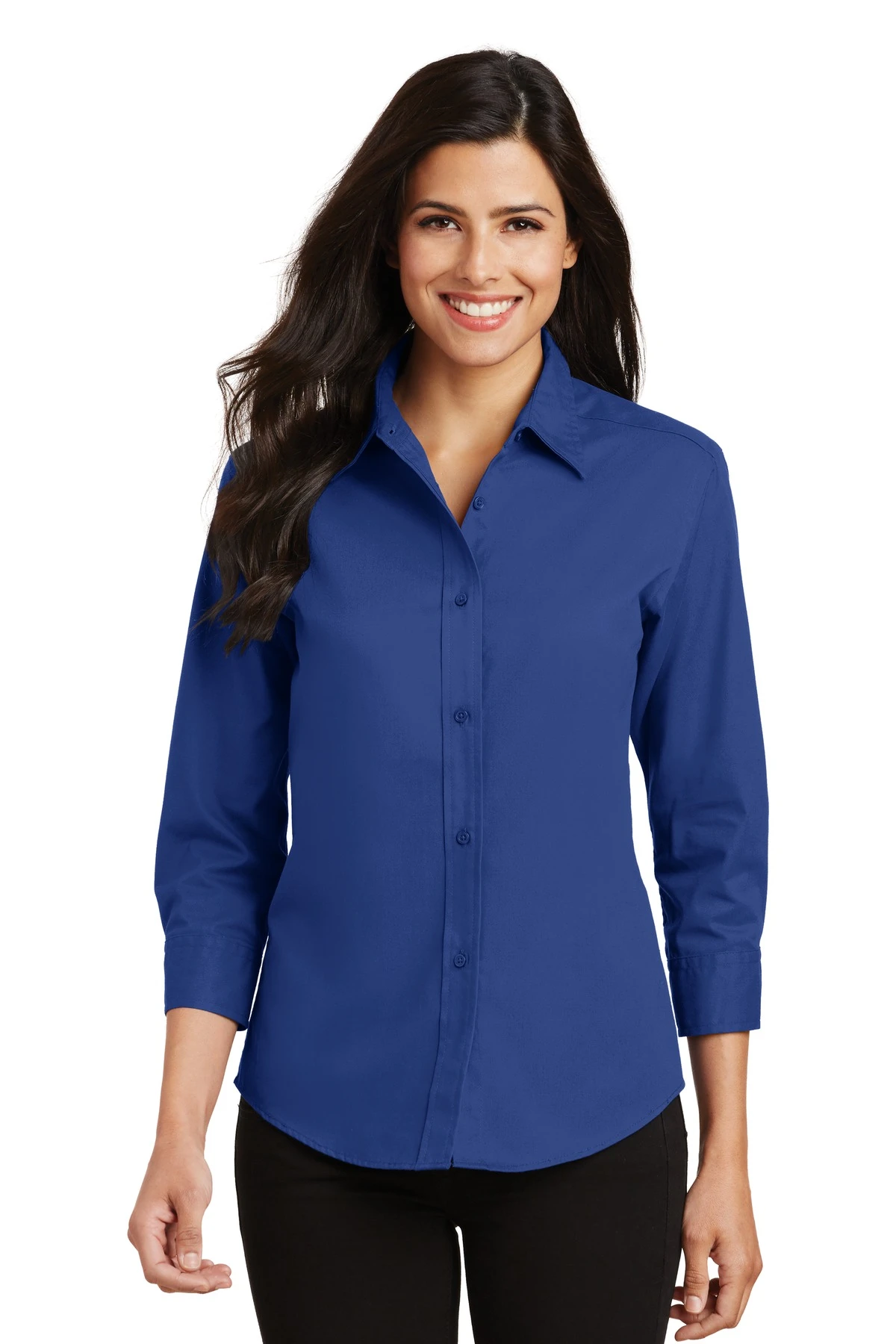 Ladies 3/4-Sleeve Easy Care Shirt 13 Ladies 3/4-Sleeve Easy Care Shirt - Image 11