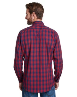 Men's Mulligan Check Long-Sleeve Cotton Shirt 10 Men's Mulligan Check Long-Sleeve Cotton Shirt -Jiffyshirts Sales Store 24898c4660b672
