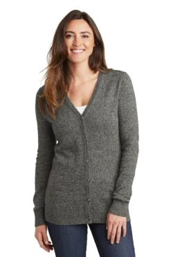 Ladies Marled Cardigan Sweater 14 Ladies Marled Cardigan Sweater -Jiffyshirts Sales Store 24f202e02686a7