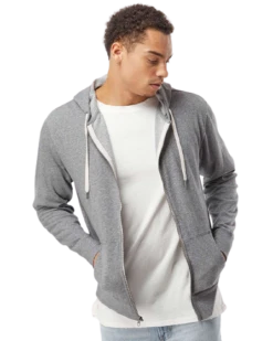 Unisex Heathered French Terry Full-Zip Hooded Sweatshirt 19 Unisex Heathered French Terry Full-Zip Hooded Sweatshirt -Jiffyshirts Sales Store 2515205ff2fdd5