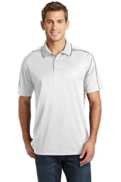 Men's Micropique Sport-Wick Piped Polo 15 Men's Micropique Sport-Wick Piped Polo -Jiffyshirts Sales Store 2584bc9b27b9dd