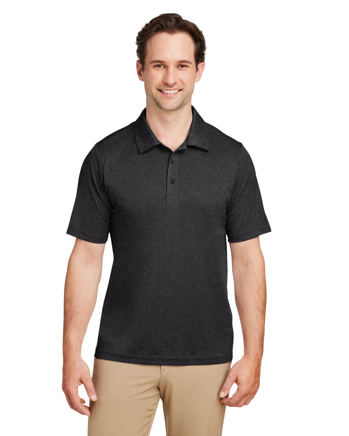 Men's Zone Sonic Heather Performance Polo 3 Men's Zone Sonic Heather Performance Polo