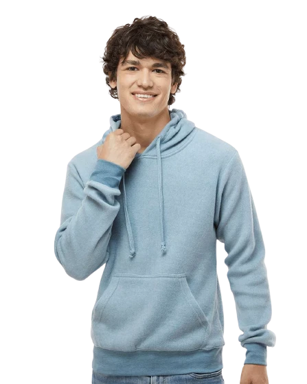 Adult Unisex Flip Side Fleece Hooded Pullover 7 Adult Unisex Flip Side Fleece Hooded Pullover - Image 5