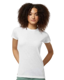 Ladies' Poly-Rich Slim Fit Tee -Jiffyshirts Sales Store 26585222f8e651
