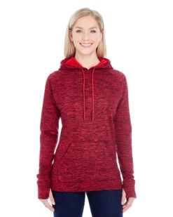 Ladies' Cosmic Contrast Fleece Hood 24 Ladies' Cosmic Contrast Fleece Hood -Jiffyshirts Sales Store 2682260af028a2