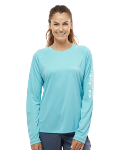 Columbia Women's Tidal Tee™ II Long Sleeve -Jiffyshirts Sales Store 27932b3a4ecf5c