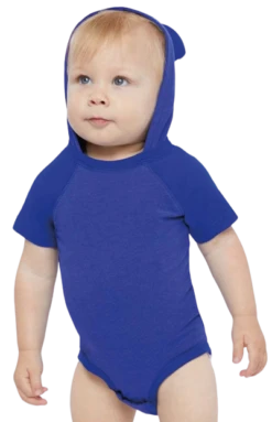 Fine Jersey Infant Short Sleeve Raglan Bodysuit With Hood & Ears 19 Fine Jersey Infant Short Sleeve Raglan Bodysuit With Hood & Ears -Jiffyshirts Sales Store 2803bf9c7d4488