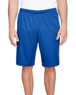 Men's 9" Inseam Pocketed Performance Shorts -Jiffyshirts Sales Store 281379e84b861a