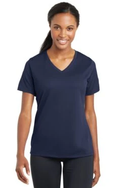 Ladies PosiCharge RacerMesh V-Neck Tee 41 Ladies PosiCharge RacerMesh V-Neck Tee -Jiffyshirts Sales Store 282afa6c079c6d