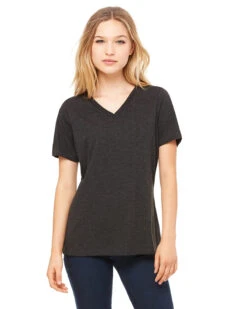Ladies' Relaxed Jersey V-Neck T-Shirt 29 Ladies' Relaxed Jersey V-Neck T-Shirt -Jiffyshirts Sales Store 2861979119af87