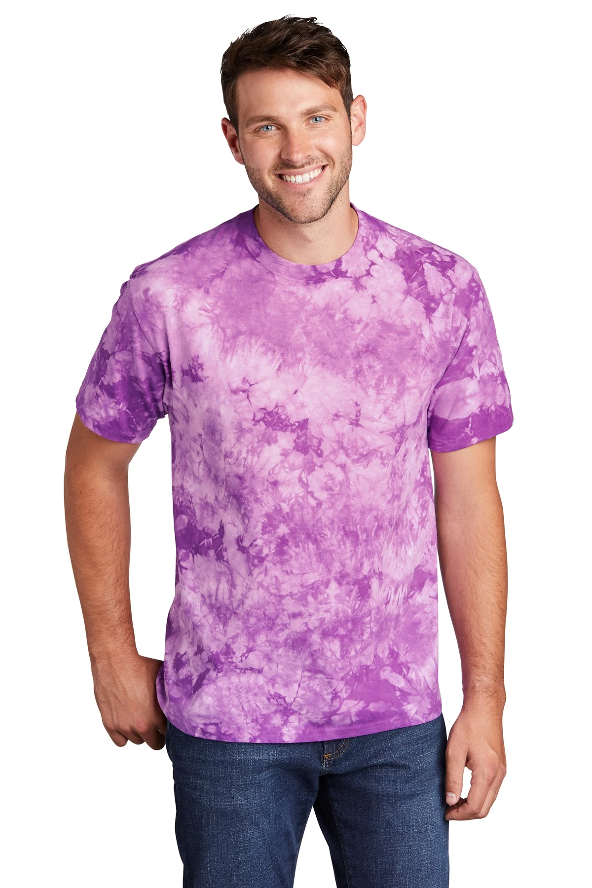 Unisex Crystal Tie-Dye Tee 14 Unisex Crystal Tie-Dye Tee - Image 12