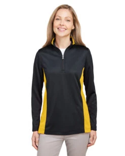 Ladies' Flash Snag Protection Plus IL Colorblock Quarter-Zip 13 Ladies' Flash Snag Protection Plus IL Colorblock Quarter-Zip -Jiffyshirts Sales Store 29e0c616c831ed