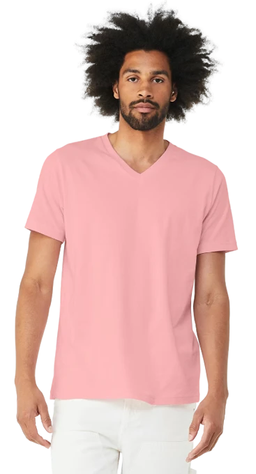 Unisex Jersey Short-Sleeve V-Neck T-Shirt 17 Unisex Jersey Short-Sleeve V-Neck T-Shirt - Image 15