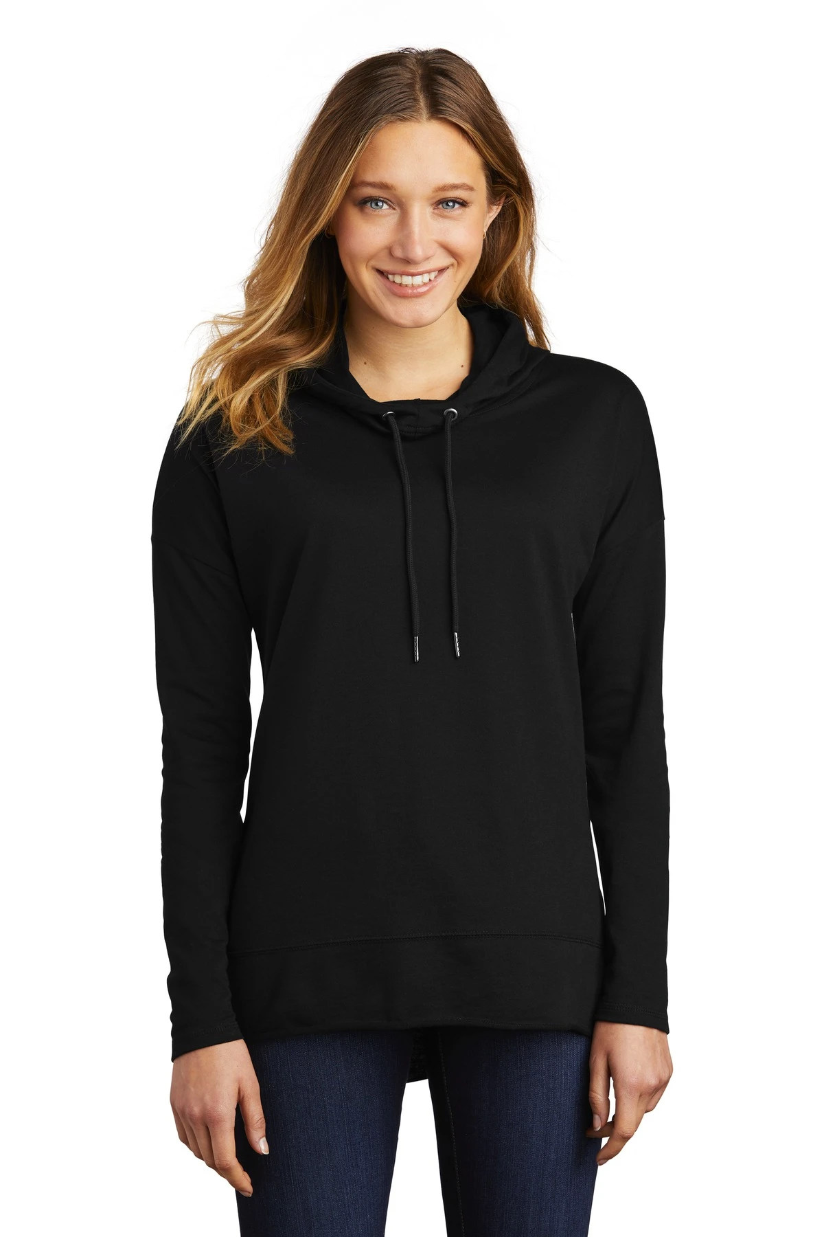 District Ladies' Featherweight French Terry Hoodie 3 District Ladies' Featherweight French Terry Hoodie