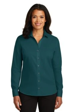 Ladies Non-Iron Twill Shirt -Jiffyshirts Sales Store 2aafe54407fd78