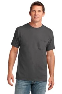 Unisex Core Cotton Pocket Tee -Jiffyshirts Sales Store 2ac8a84c33c15b