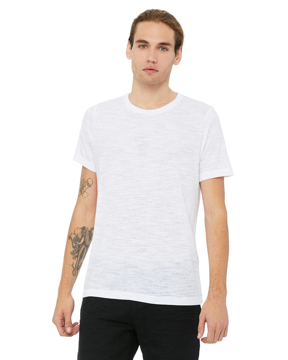 Unisex Poly-Cotton Short-Sleeve T-Shirt 8 Unisex Poly-Cotton Short-Sleeve T-Shirt - Image 6