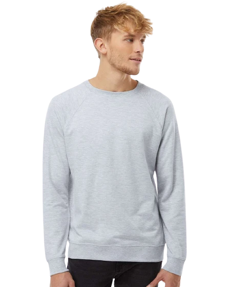Unisex Lightweight Loopback Terry Crew 9 Unisex Lightweight Loopback Terry Crew - Image 7