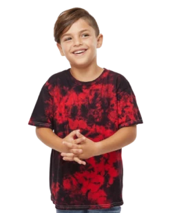 Youth Unisex Crystal Tie Dye T-Shirt -Jiffyshirts Sales Store 2bf077b6cce73e