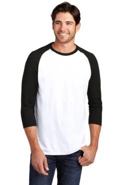 District Unisex Perfect Tri 3/4-Sleeve Raglan 25 District Unisex Perfect Tri 3/4-Sleeve Raglan -Jiffyshirts Sales Store 2c186019e61b75