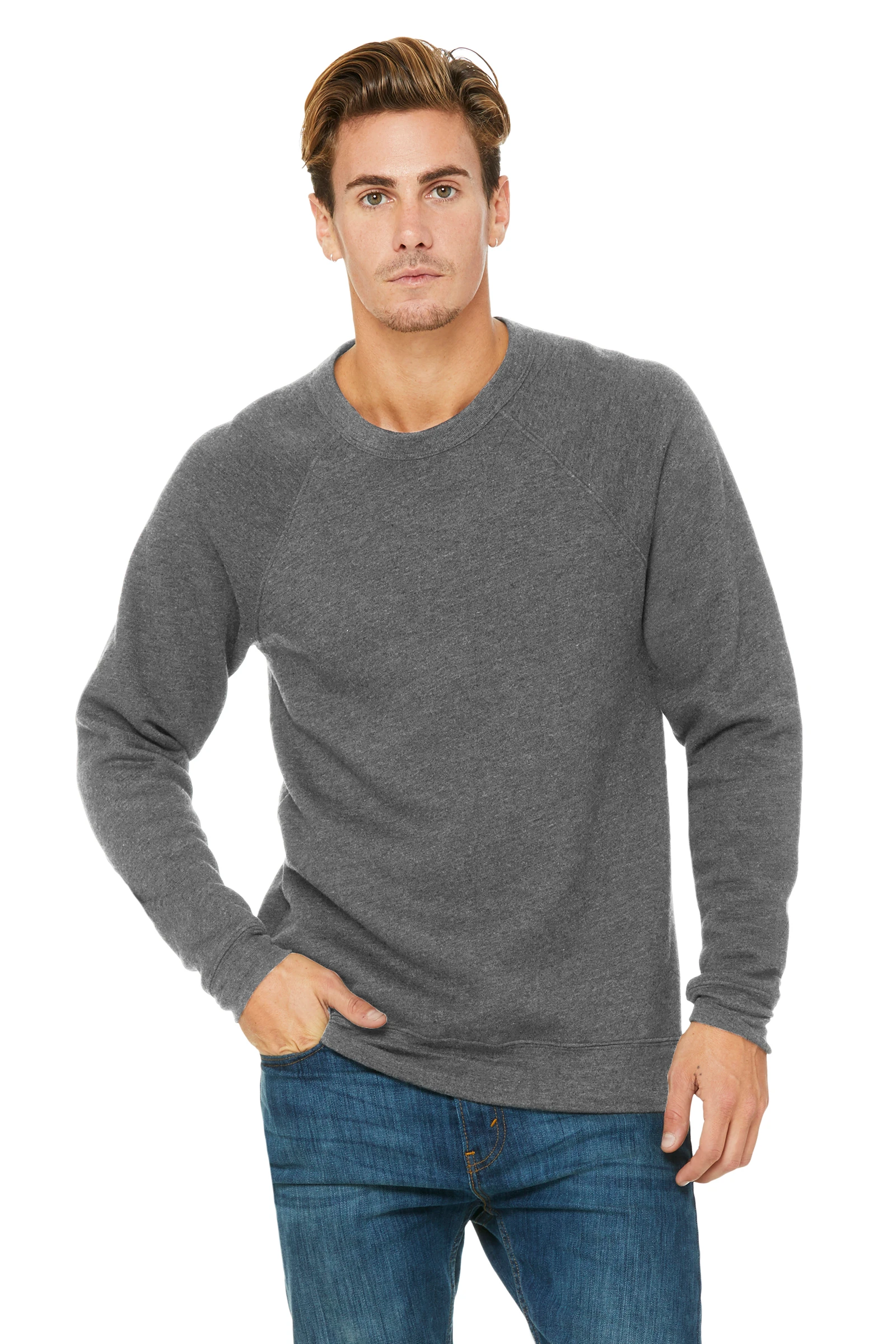 Unisex Sponge Fleece Raglan Sweatshirt 14 Unisex Sponge Fleece Raglan Sweatshirt - Image 12