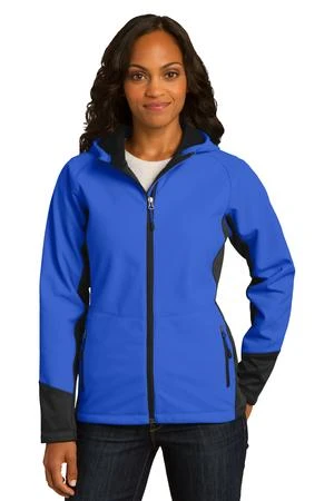 Ladies Vertical Hooded Soft Shell Jacket 7 Ladies Vertical Hooded Soft Shell Jacket - Image 5
