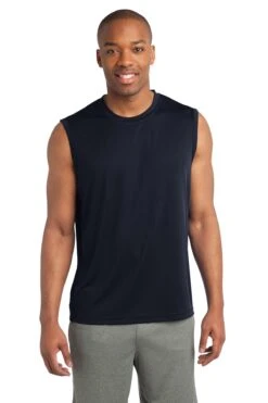 Men's Sleeveless PosiCharge Competitor Tee 23 Men's Sleeveless PosiCharge Competitor Tee -Jiffyshirts Sales Store 2d223fc4100ee7