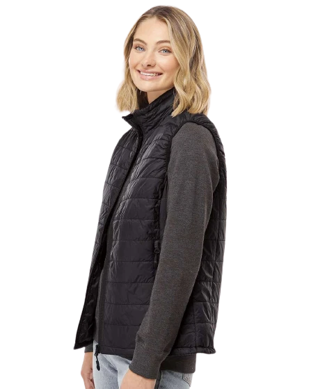 Women's Puffer Vest 4 Women's Puffer Vest - Image 2