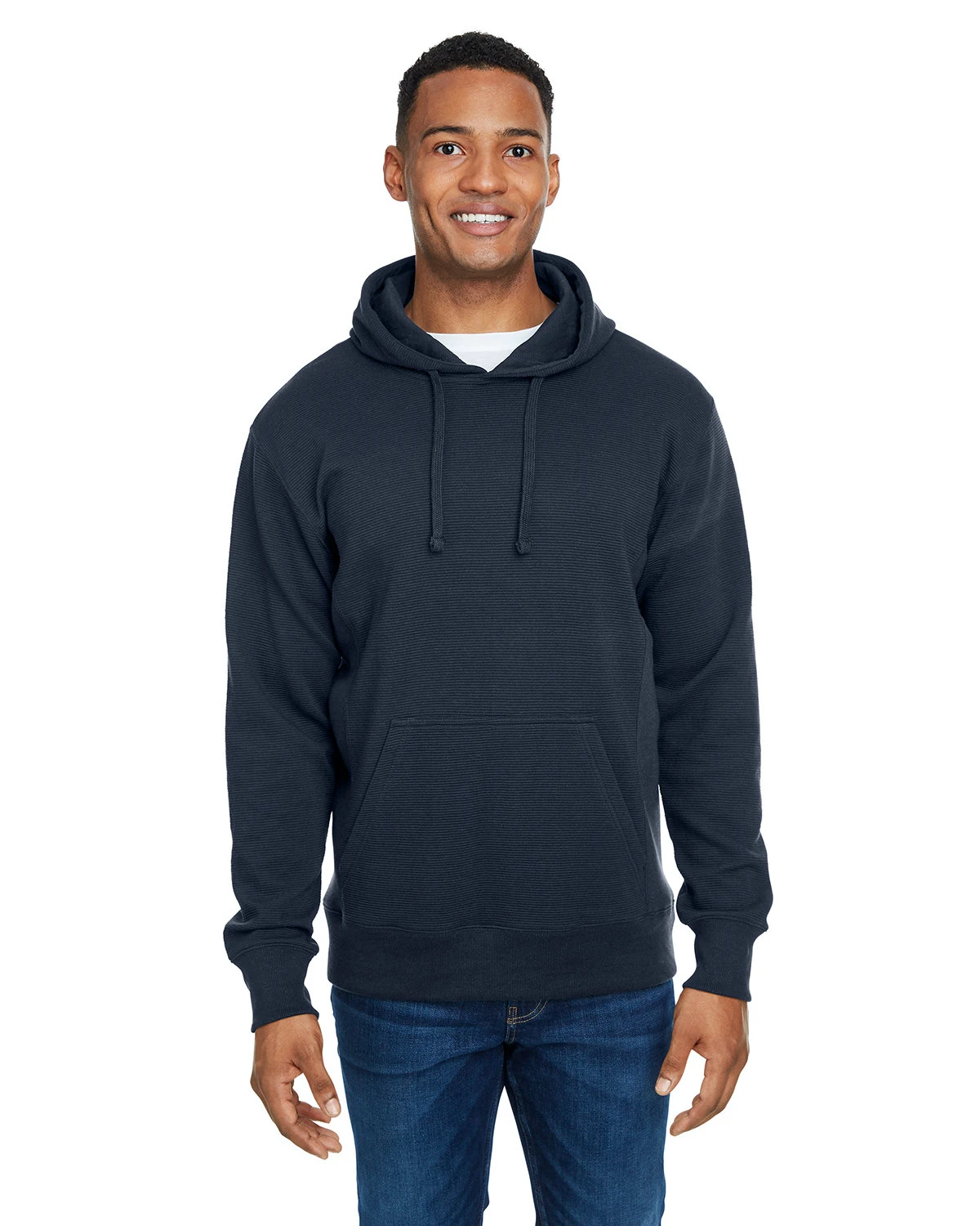 Unisex Ripple Fleece Pulllover Hood 8 Unisex Ripple Fleece Pulllover Hood - Image 6