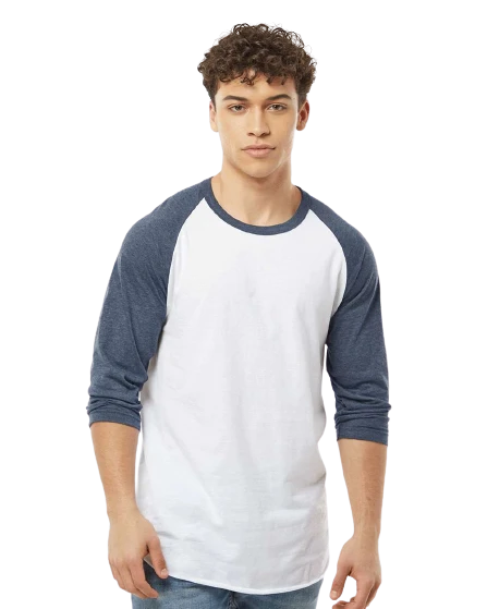 Unisex Fine Jersey Raglan Tee 17 Unisex Fine Jersey Raglan Tee - Image 15