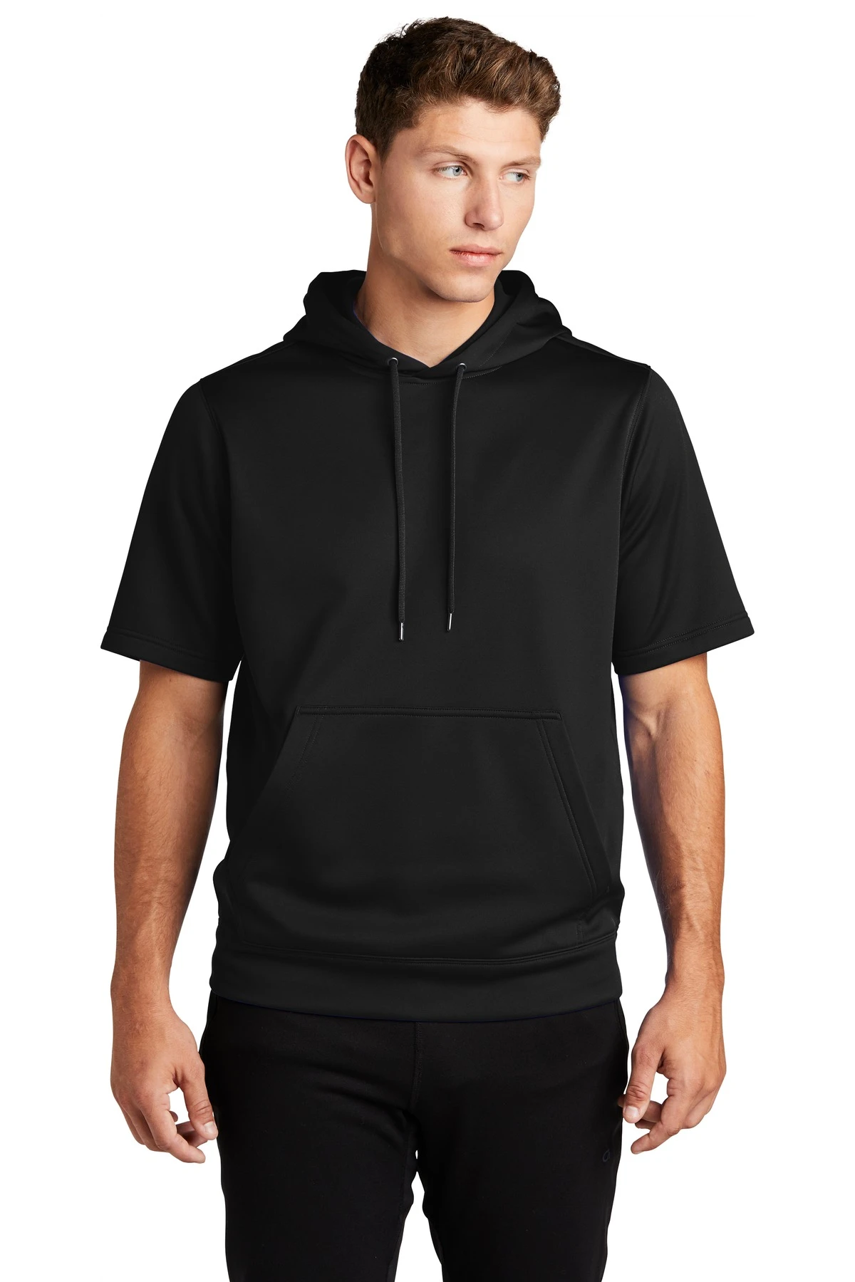 Sport-Wick Fleece Short Sleeve Hooded Pullover 9 Sport-Wick Fleece Short Sleeve Hooded Pullover - Image 7