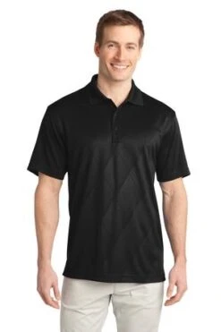 Tech Embossed Polo 16 Tech Embossed Polo -Jiffyshirts Sales Store 2fb0a476cabb89