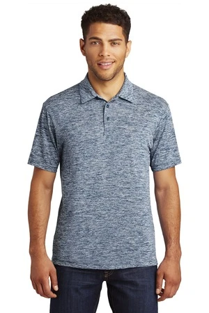 Men's PosiCharge Electric Heather Polo 12 Men's PosiCharge Electric Heather Polo - Image 10