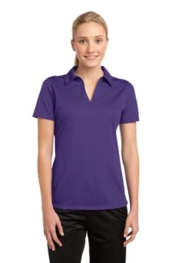 Ladies PosiCharge Active Textured Polo -Jiffyshirts Sales Store 311ebb14cc3a2e