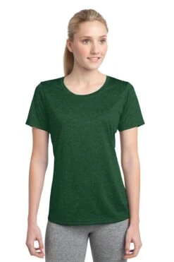 Ladies Heather Contender Scoop Neck Tee -Jiffyshirts Sales Store 312384140a9ab5