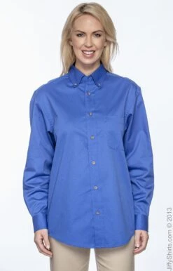 Men's Easy Blend™ Long-Sleeve Twill Shirt With Stain-Release 33 Men's Easy Blend™ Long-Sleeve Twill Shirt With Stain-Release -Jiffyshirts Sales Store 31411291C9DC77